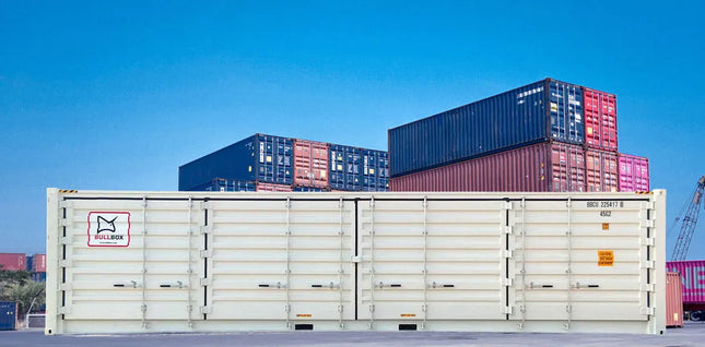 Container con abertura lateral 40′ HC Open Side
