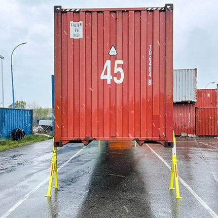 Contenedor High Cube 45 ft de Ocasión – 86 m³, Acero CORTEN y Carga 30 t