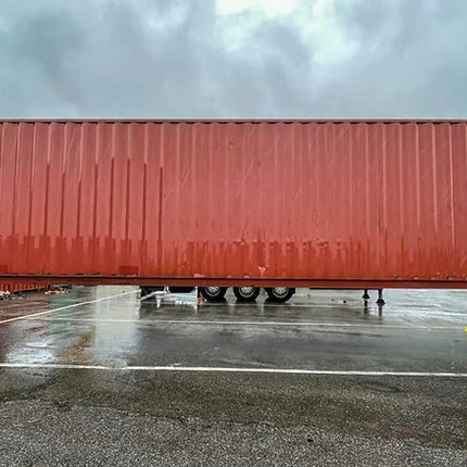 Contenedor High Cube 45 ft de Ocasión – 86 m³, Acero CORTEN y Carga 30 t