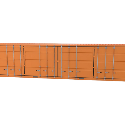 Container con abertura lateral 40pies HC Open Side con 2 puertas
