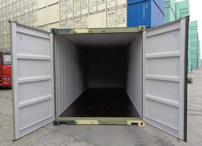 Contenedor Marítimo Camuflaje 20 pies – Acero CORTEN, 33 m³ y Carga 28