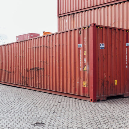 Contenedor de transporte usado de 40 pies HC.