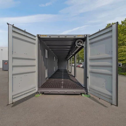 Contenedor High Cube 40 ft con Puerta Lateral – 76 m³, Acceso Total y Acero CORTEN