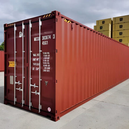 Semirremolque de carga seca transportable, usado